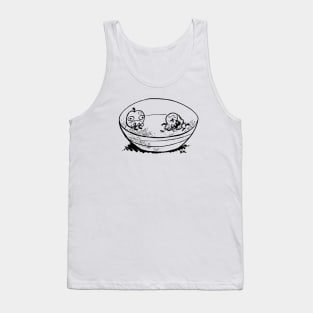 Scared Apple Tank Top